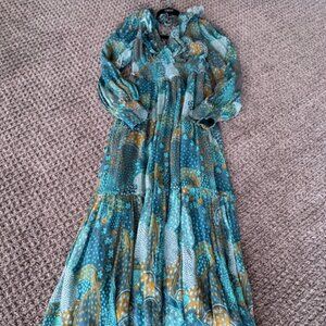 Anthropologie Midi Dress Long Sleeve Med.